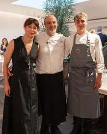 Marco, Cristina e il figlio Parizzi